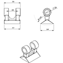 MARTEAU GROS BOIS 550  FG ADAPTABLE BOMFORD MC CONNEL BROYEUR 46402.01 03.958.01 42594.03