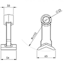 MARTEAU GROS BOIS 552  F91HB FG ADAPTABLE BOMFORD MC CONNEL KUHN BROYEUR 7198344 A5408160