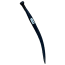 DENT DIAM.35 LONG.600 FILETEE 20 CAMBREE ERGOT AGRAM FOURCHE CHARGEUR