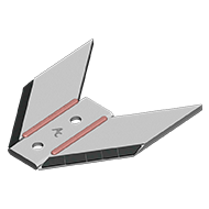 AILE MONOBLOC CARBURE 6331010 AMAZONE 300X14X325 EA.100 ADA3310 AGRICARB DECHAUMEUR CULTICHAUM TL TFHC 20X120