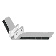 AILE MONOBLOC CARBURE 701004 GOIZIN 190X12X350 EA.50 DECHAUMAGE TFCC10 ADGO1004 CARBURE AGRICARB