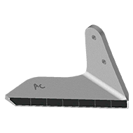 AILERON DROIT DE DECHAUMAGE 60038885 HORSCH LONG.240 EP.12 EA.60 12MM ADH8883D CARBURE AGRICARB