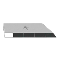 MISE A SOUDER DROITE CARBURE 70X14X180 AGRISEM AGRICARB BOA1264D POUR AILERON GENRE CULTIPLOW TERRAPLOW