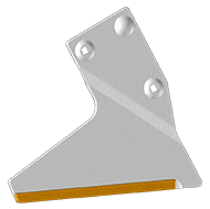 AILERON COUTRE GAUCHE 3492891 LEMKEN CARBURE TFCC 10X45 COLE2890G AGRICARB