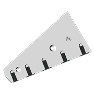 CONTRE SEP DROIT 3411525 LEMKEN CARBURE C/SEP CSL1525D AGRICARB TFCC 16X40  - TFCC 12X40