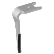 DENT DE HERSE GAUCHE KUHN K2518380 ORIGINE CARBURE AGRICARB 3 PASTILLES DKU8380-O3G (TROU 16) K2512390