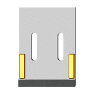 GRATTOIR CARBURE 74966861201 KONGSKILDE NEW HOLLAND 127X95X5 ENTRAXE 45 GKO1201 CARBURE AGRICARB