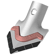 SOC TRIANGULAIRE BINAGE UNIVERSEL 80X5 TOCC10 MDBO01080 CARBURE AGRICARB