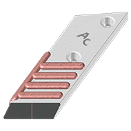 POINTE CARBURE RECHAR.GAUCHE BRIX 415257 AGRICARB PBB5256-RG FIXATION TETE CONIQUE 12X39