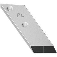 POINTE CARBURE DROITE BRIX 415256 AGRICARB PBB5256D FIXATION TETE CONIQUE 12X39