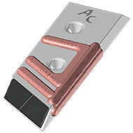 POINTE CARBURE RECHARGE DOWDESWELL EA73 DROITE 309798 AGRICARB PBD0798D FIXATION TC 12X39