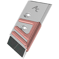POINTE 7364 DROITE EA.55 DURO CARBURE RECHARGE TFCC10X40 PBD7364-RD AGRICARB