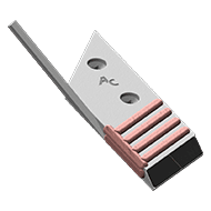 POINTE CARBURE RECHARGE GAUCHE STENO A90PL AGRICARB FIXATION TFCC 12X40 PBS0090-RG