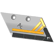 SOC RASETTE DROIT 010733 GOIZIN CARBURE TFCC10X40 RAG065BD AGRICARB