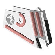 SABOT CARBURE 56X6X194 ACTISOL 19200006 19200007 DECOMPACTEUR SOUS SOLEUR B2 TROU14 SFA9206 AGRICARB VIGNE