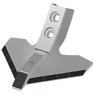 SOC TRIANGULAIRE CARBURE 228X8 EA45 60036759 HORSCH FINER TFCC12X70 STH6759 AGRICARB