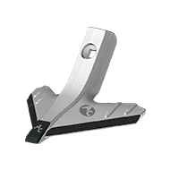 SOC TRIANGULAIRE CARBURE 205X18 1 TROU H2243170 KUHN PROLANDER TFCC12 STKU3170M AGRICARB