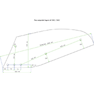 VERSOIR GAUCHE HELIC. DK 37° 5083 BUGNOT ADAPTABLE ACIER TRIPLEX