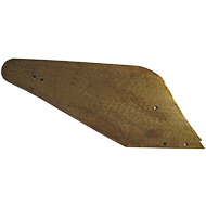 VERSOIR 744 DROIT AVEC ENCOCHE DEMBLON CYLINDRIQUE 16  ACIER HARDIUM TRIPLEX