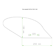 VERSOIR RASETTE 5439 DROIT DURO ADAPTABLE