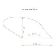 VERSOIR RASETTE 5440 GAUCHE DURO ADAPTABLE