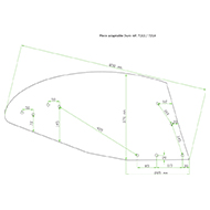 VERSOIR 7214 DROIT DURO ADAPTABLE AMK II ACIER TRIPLEX