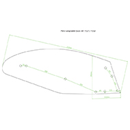 VERSOIR 7217 GAUCHE DURO ADAPTABLE SCAND. II ACIER TRIPLEX