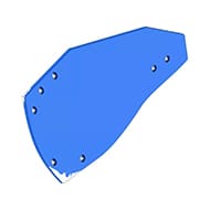 VERSOIR HRP350WL 27510402 GAUCHE RABEWERK ADAPTABLE ACIER AU BORE