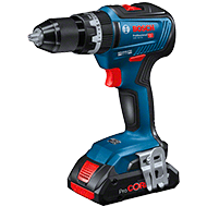 PERCEUSE VISSEUSE GSB 18V-55 BOSCH PROFESSIONAL AVEC 2 BATTERIES GBA18V 4AH DIAMETRE VISSAGE MAXI 13MM 06019H5300