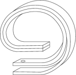 RESSORT EXTERIEUR RENF MARSK-STIG RESSORT DE VIBROCULTEUR 12900011 BONNEL ORIGINE