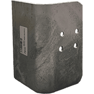 RACLOIR 145X100 EB005 EBOUSEUSE BOTTIN 2 TROUS HERSE