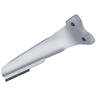 DENT DE HERSE DROITE KUHN 52539400 CARBURE 3 PAST. BOUL. FIXATION 16X60