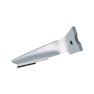 DENT DE HERSE GAUCHE 8723400200 POTTINGER 3 PASTILLES CARBURE FIXATION AXE 873402300 GOUPILLE 438055