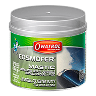 MASTIC POLYESTER UNIVERSEL 250 G SOUDURE A FROID COSMOFER DURIEU