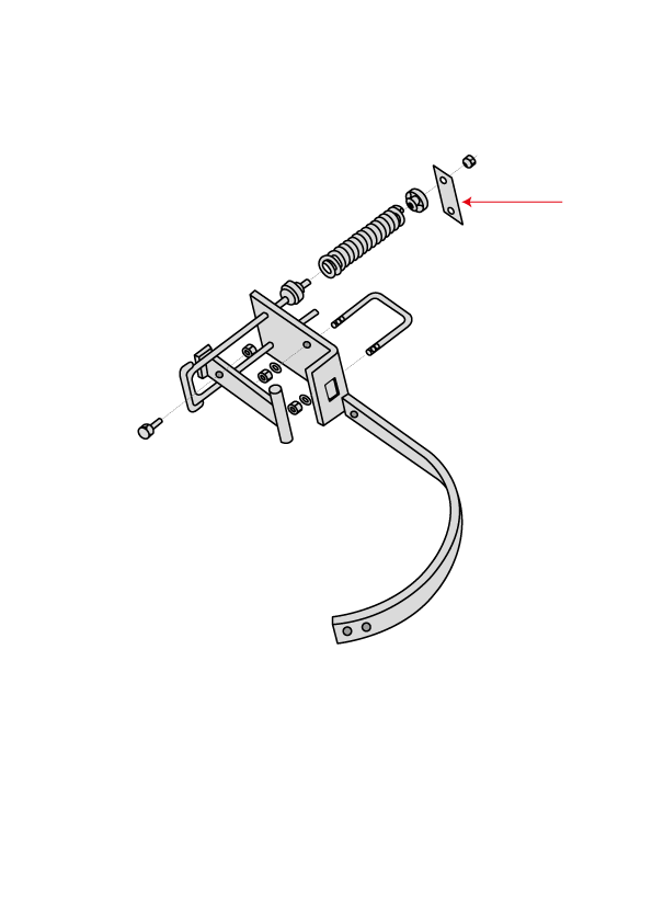 ENTRETOISE RESSORT 401401 CHISEL