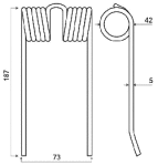 DENT 131673 CLAYSON 916061 86551419 018173 NEW HOLLAND ADAPTABLE PRESSE 370/276/376/377/286/268/5850