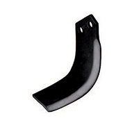 LAME DE ROTAVATOR HELICOIDALE GAUCHE DEL MORINO HOL154D ADAPTABLE 60X6X160 EA34 TROU 12,5