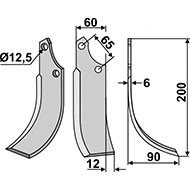 LAME  HEL D 60X06 EA.65 (12,5) (ORTOLAN) H 200MM