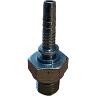 INSERT BSPP T Ø  6 GAZ CYL MALE 1/4 MODULE 04 GAZ CYLINDRIQUE
