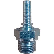 INSERT BSPP T Ø 10 GAZ CYL MALE 1/2 MODULE 06 GAZ CYLINDRIQUE