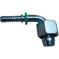 INSERT 90° T Ø  8 MALE GAZ 13G 20X150 MODULE 05 SERIE GAZ FRANCAISE