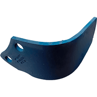 LAME DE ROTAVATOR HELICOIDALE D.KUHN ORIGINE K1601100 EL102 EL142 90X8X135 EA57 TROU 16,5 FRAISE ROTATIVE