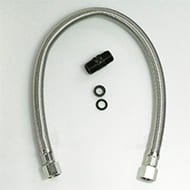 FLEXIBLE INOX 1/2 600 AVEC RACCORD MM PIECES DETACHEES LA BUVETTE 1080111 BIGCHO 2