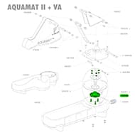 PLATEAU MEMBRANE AQUAMAT + BOULONS PIECES DETACHEES 1091049 LA BUVETTE
