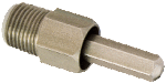 POUSTUBE INOX RACCORD. 15/21 MALE   1828