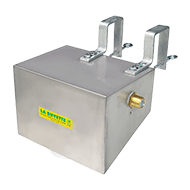 LACABAC BLOC FLOTTEUR 80L/MIN. EN TOLE INOX GRANDES PATTES FIXATION