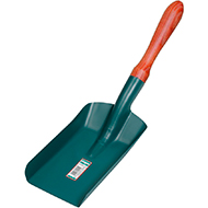 PELLE A CHARBON CARREE MANCHE BOIS CIRE LARGEUR 12CM LONGUEUR 22CM 171122 FORGES DE MAGNE