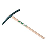 PIOCHE DE TERRASSIER OEIL OVALE 2,5KG LARGEUR 5,6 LONGUEUR 54 MANCHE BOIS 90CM 202251 FORGES DE MAGNE