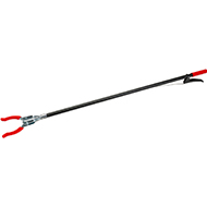 PINCE A DECHETS DE VOIRIE POIGNEE ROUGE LONGUEUR 92CM TYPE FREIN DE VELO 305100 FORGES DE MAGNE