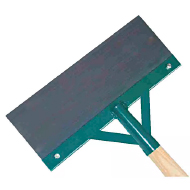 RACLOIR DE COFFREUR 2,25KG LAME BOULONEE LARGEUR 50 HAUTEUR 15 MANCHE BOIS 130CM 352551 FORGES DE MAGNE